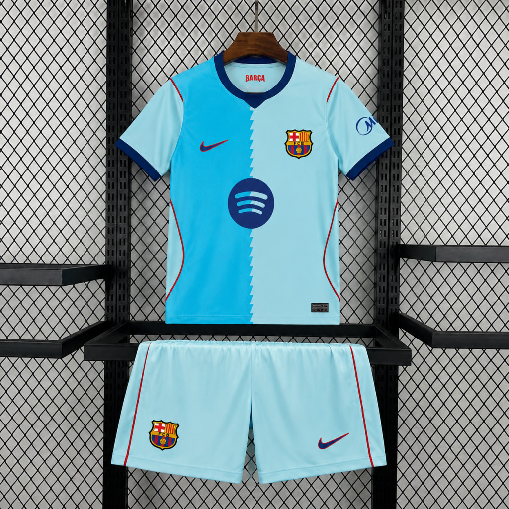 2026-27 Barcelona Third Kids Jersey