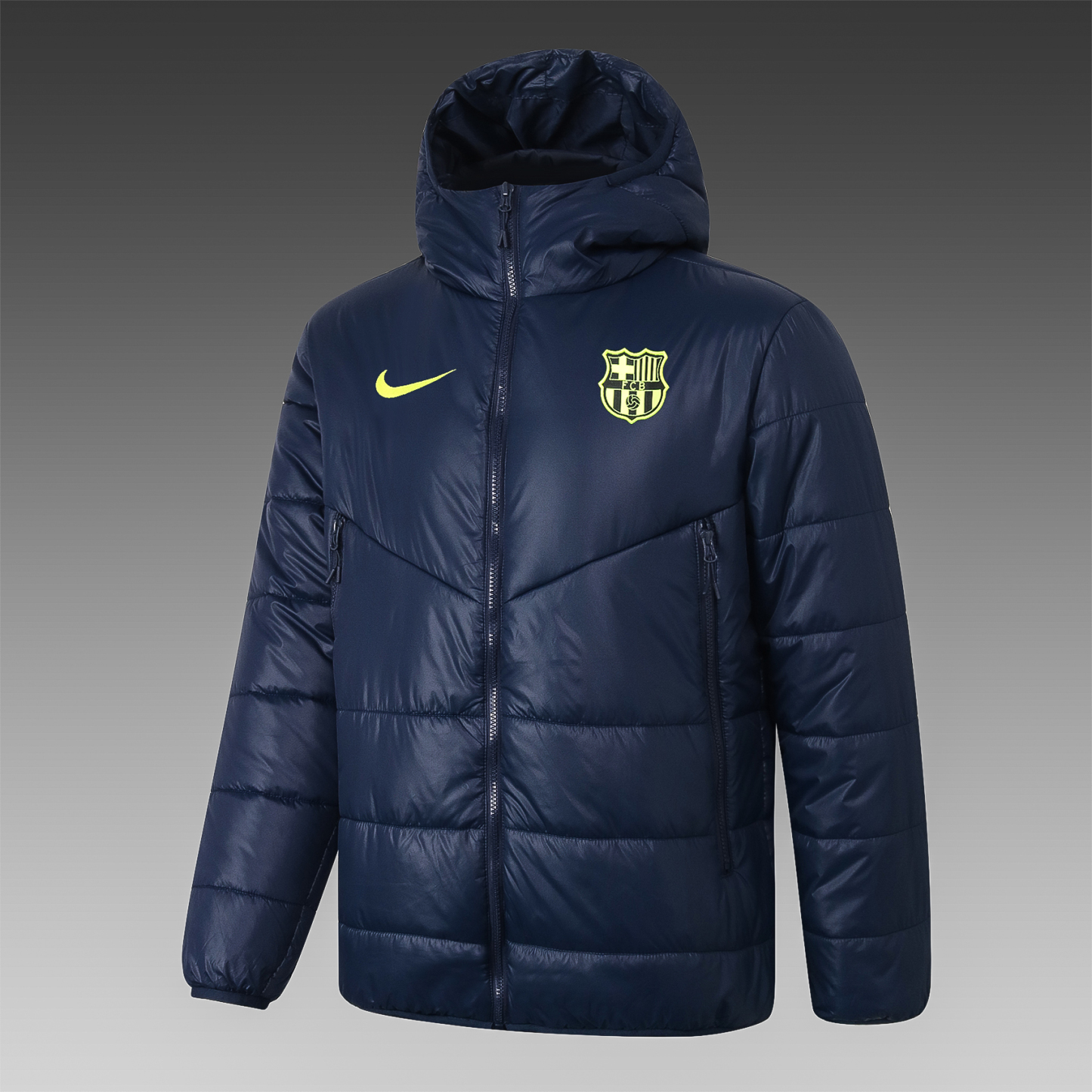 Barcelona Sapphire Blue Puffer Jacket