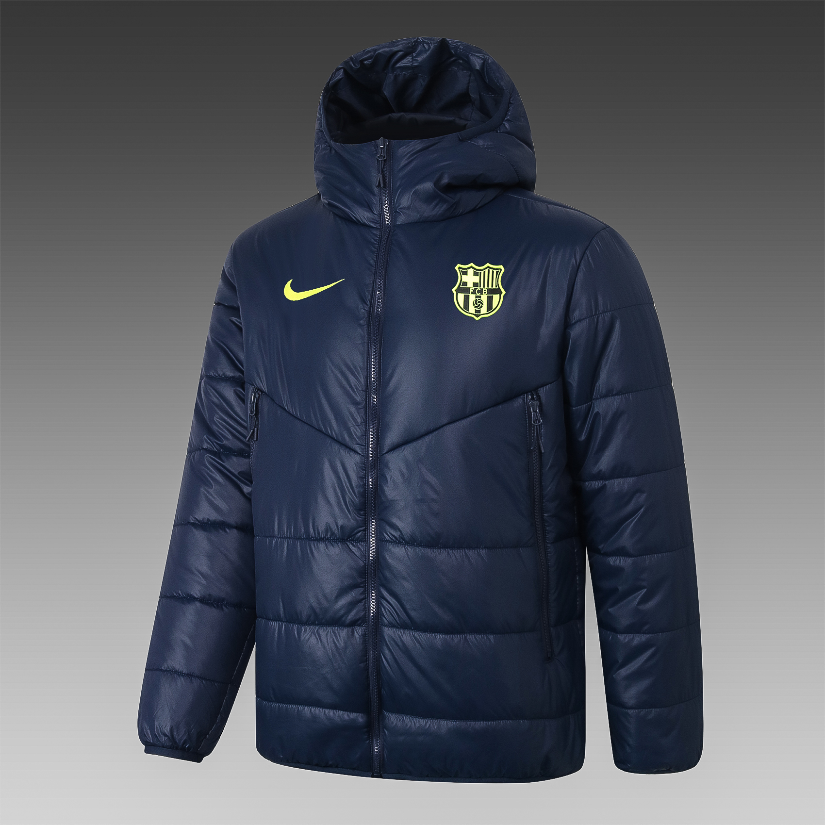 Barcelona Sapphire Blue Puffer Jacket