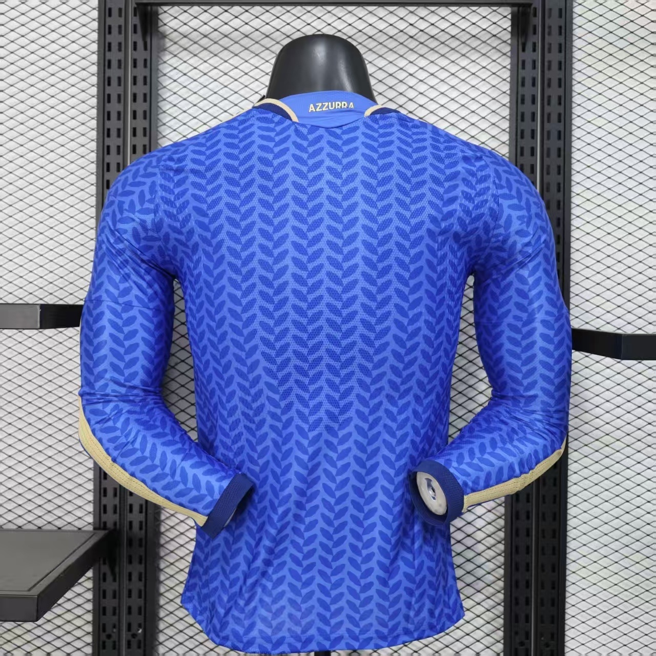 2026 World Cup Italy Home Long Sleeve Jersey