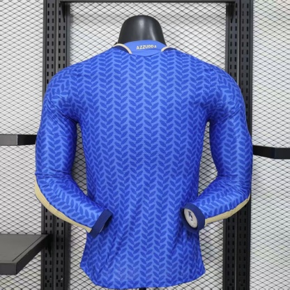 2026 World Cup Italy Home Long Sleeve Jersey