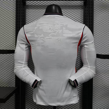 2026 World Cup England Home Long Sleeve Jersey