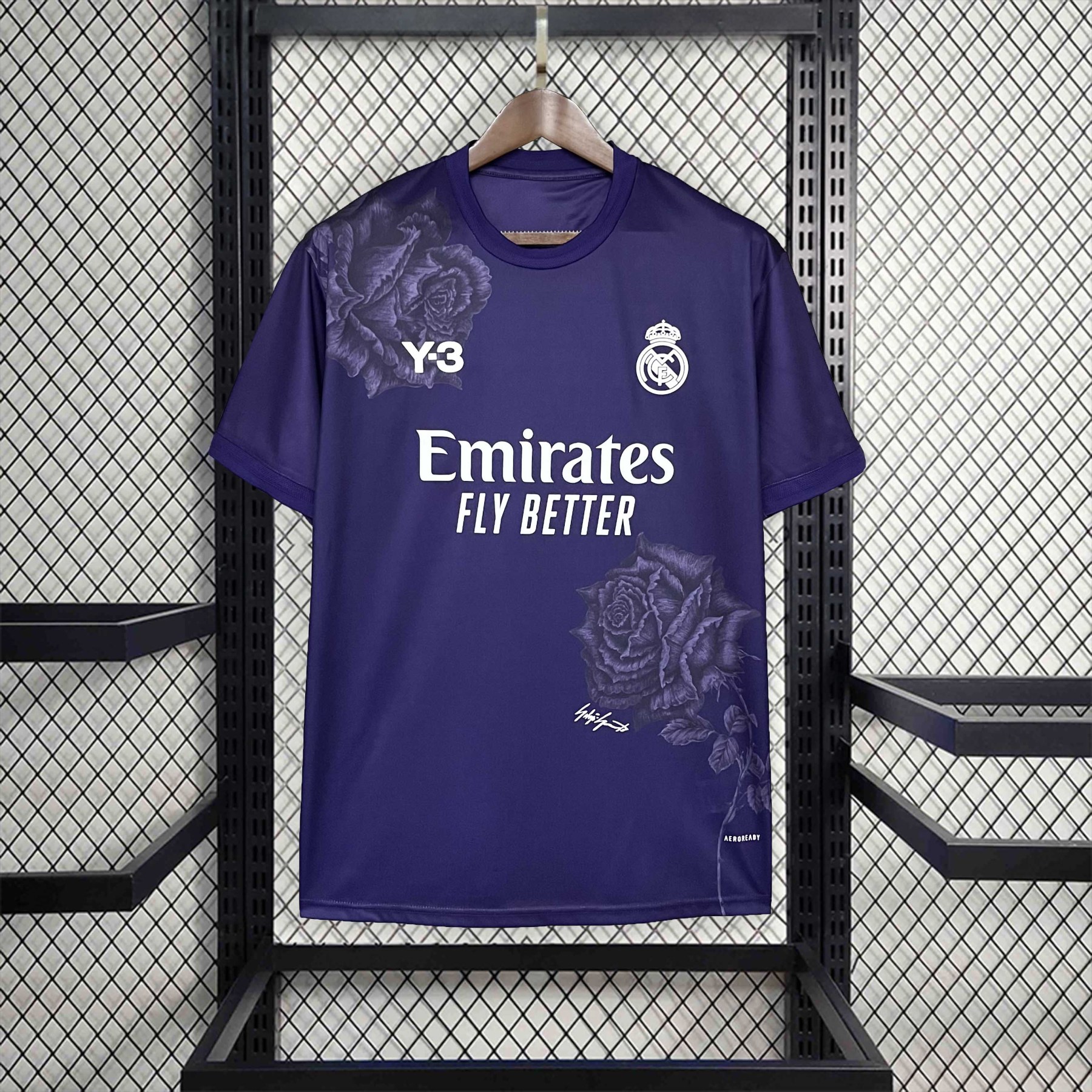 24/25 Real Madrid Y-3 Purple player and Fan version