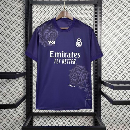 24/25 Real Madrid Y-3 Purple player and Fan version