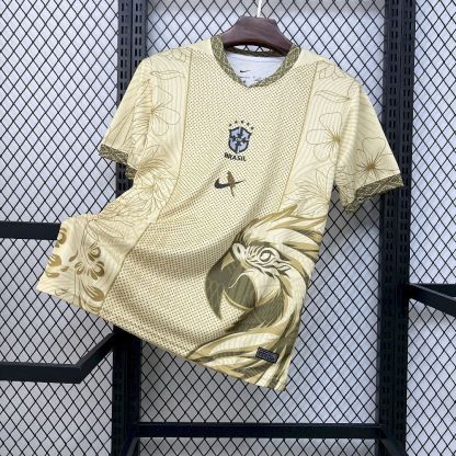 2026 Brazil Arara Real Special Edition Gold Jersey