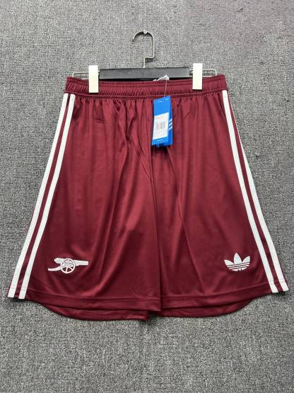 2025-26 Arsenal Third Red Shorts