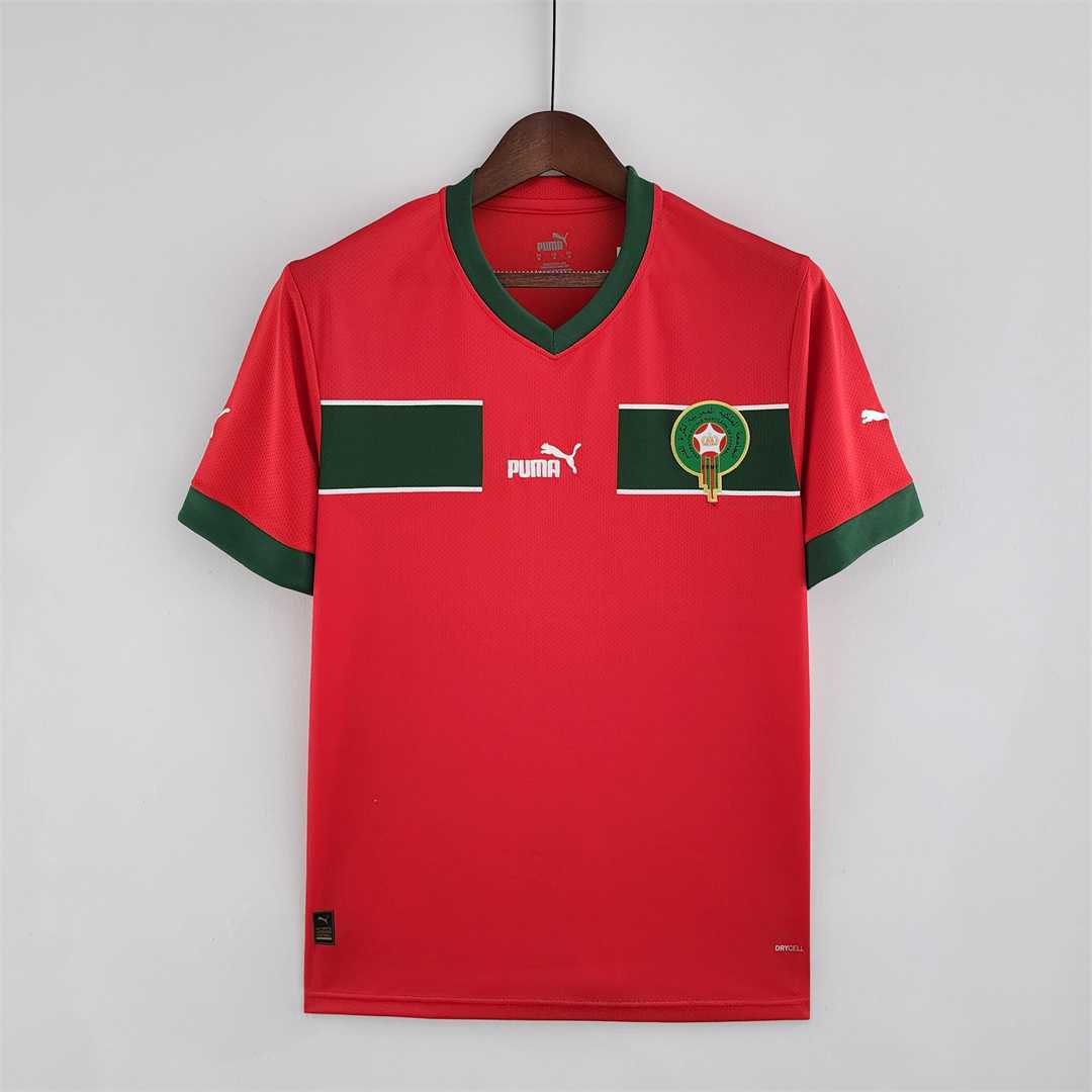 Morocco Home 22/23 Jersey Fan