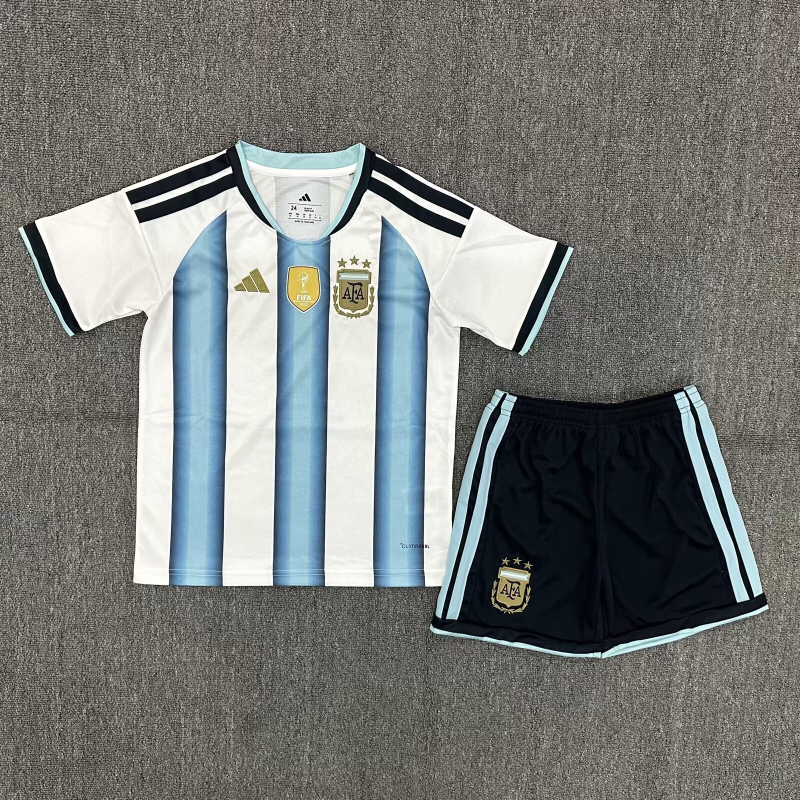 2026 World Cup Argentina Home Kids Jersey