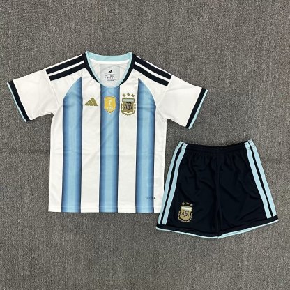 2026 World Cup Argentina Home Kids Jersey
