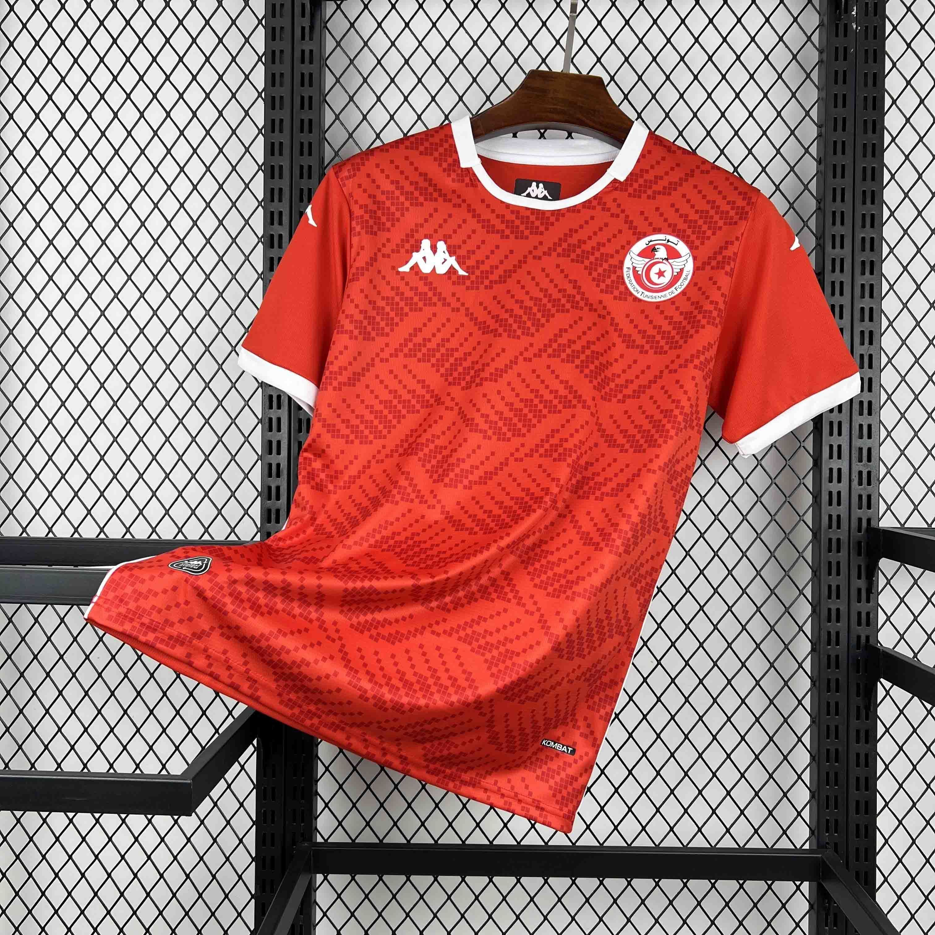 2025 Tunisia Home Jersey