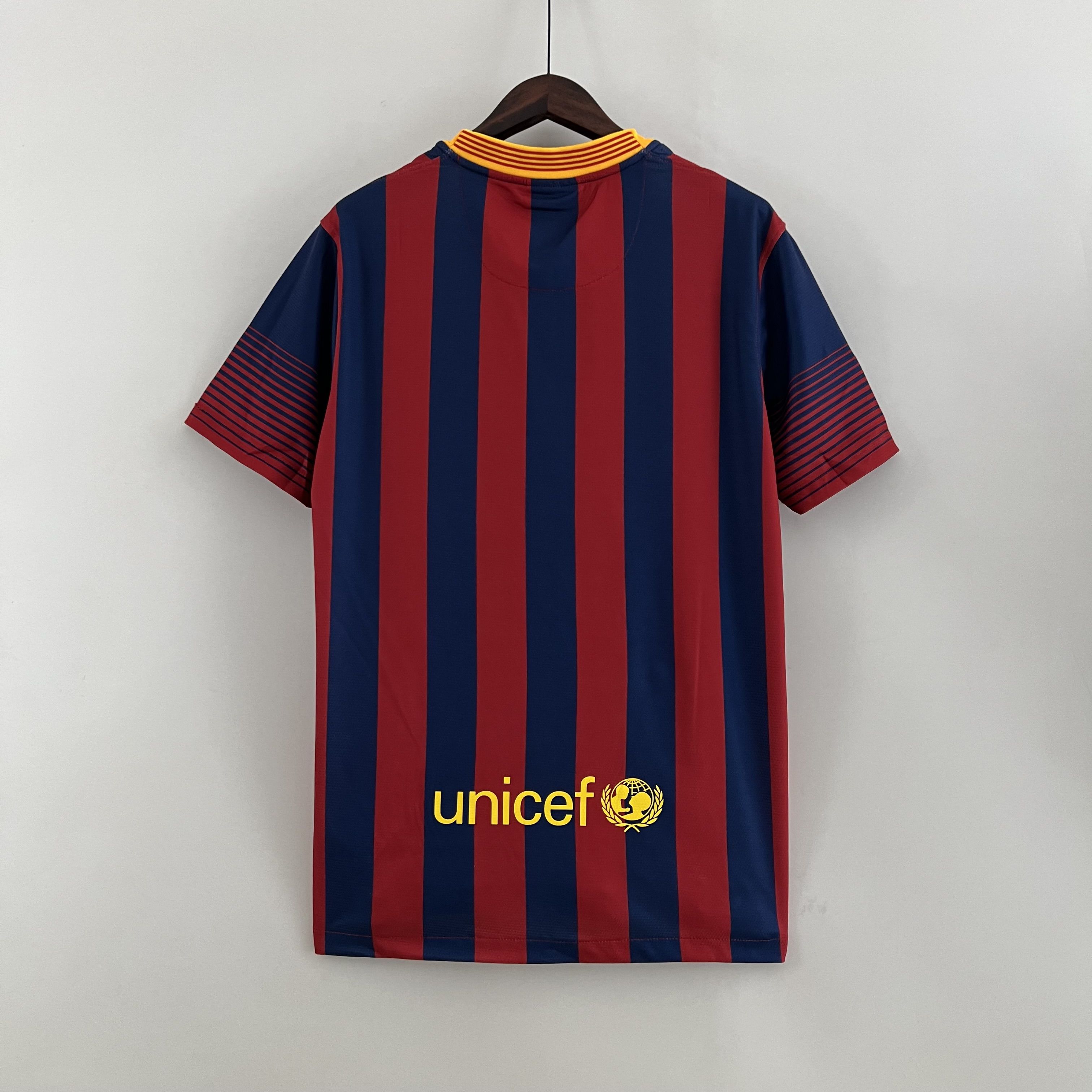 13/14 Retro Barcelona Home Jersey