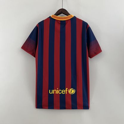 13/14 Retro Barcelona Home Jersey