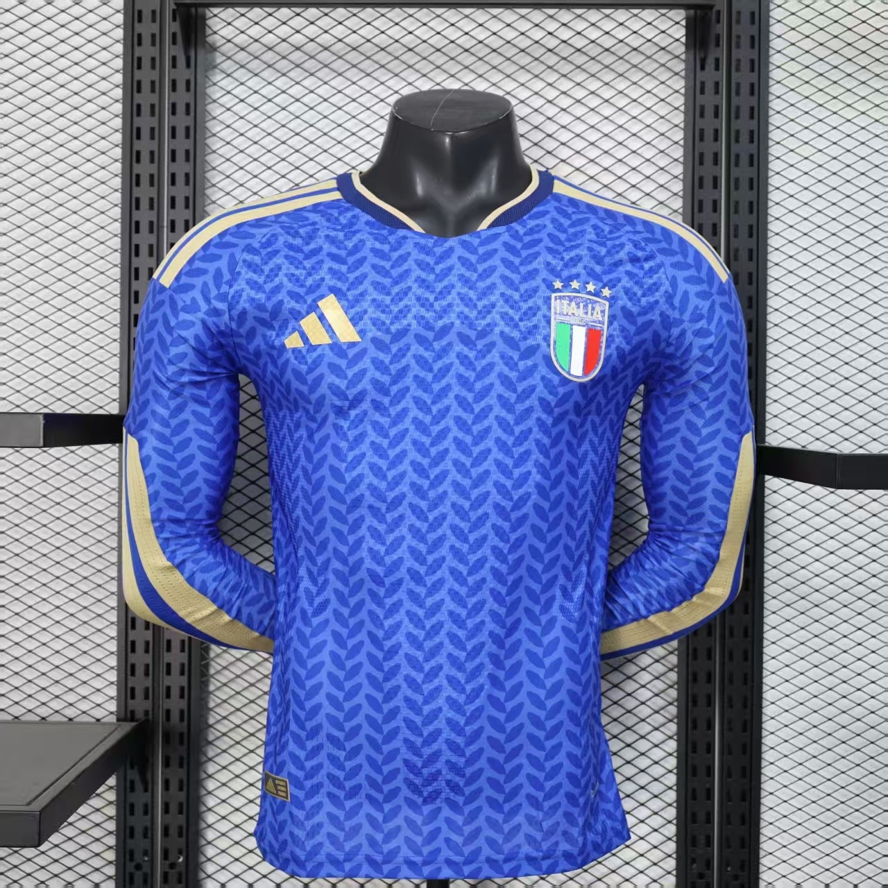 2026 World Cup Italy Home Long Sleeve Jersey