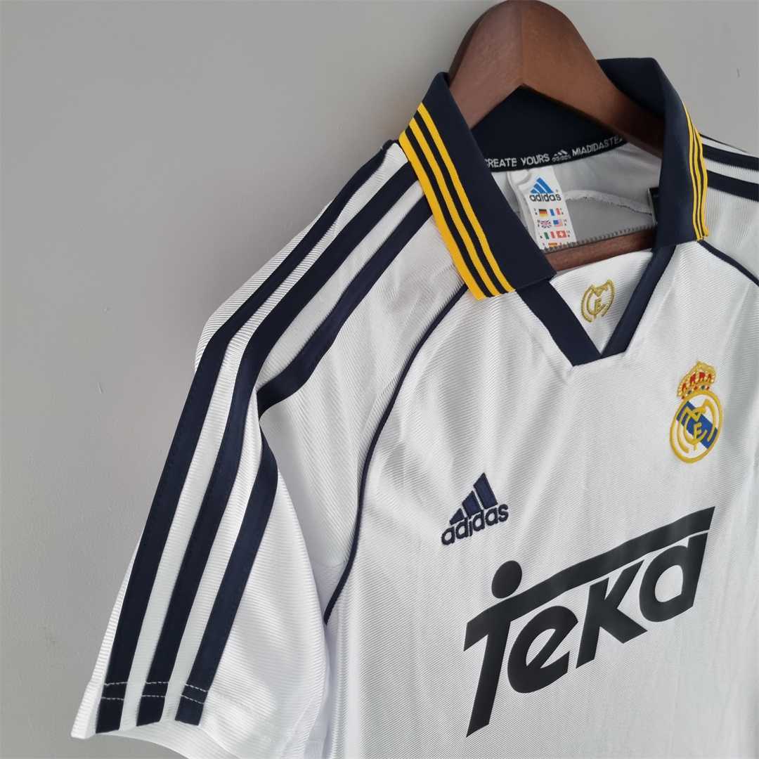 98-99 Retro Real Madrid Home Jersey
