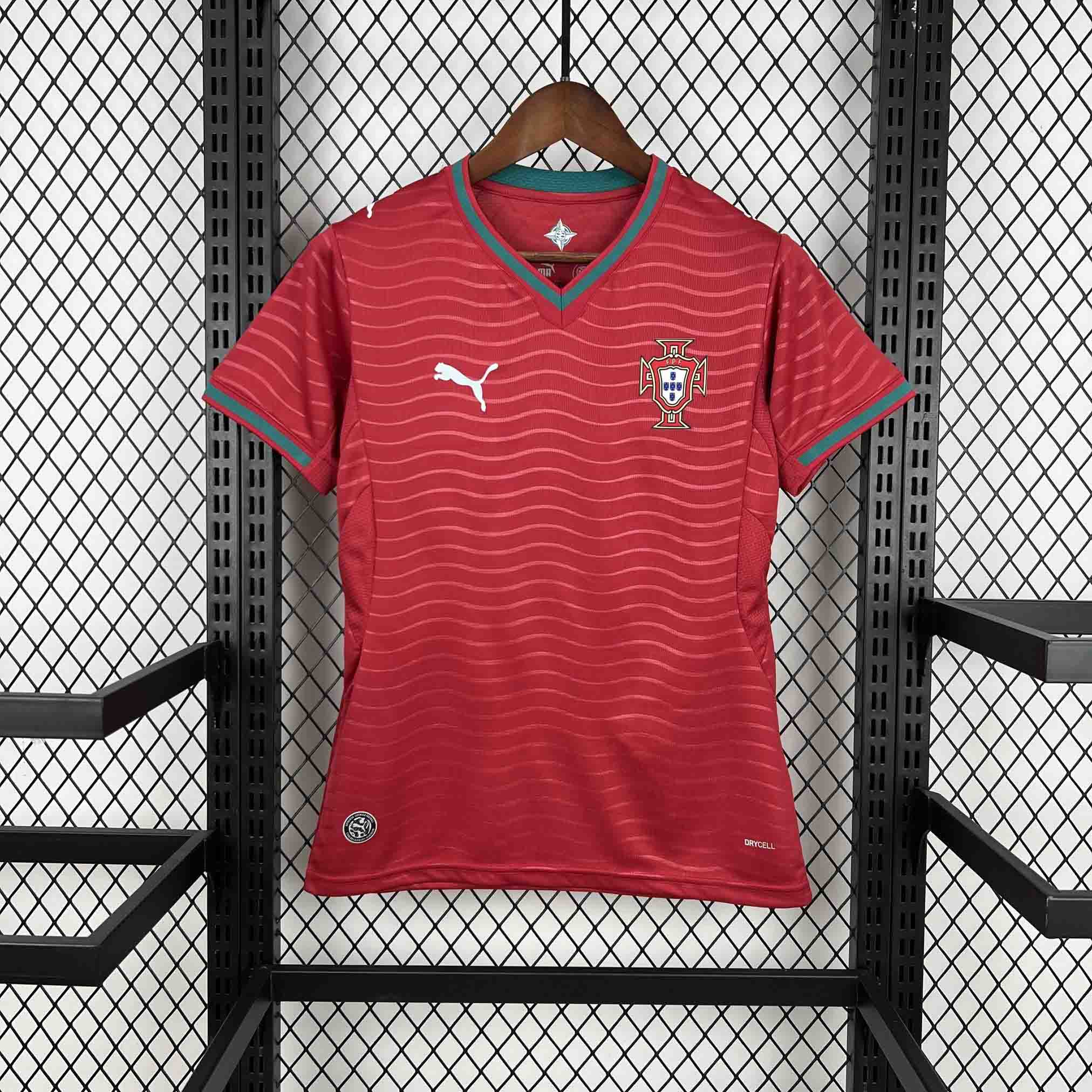2026 World Cup Portugal Home Womens Jersey
