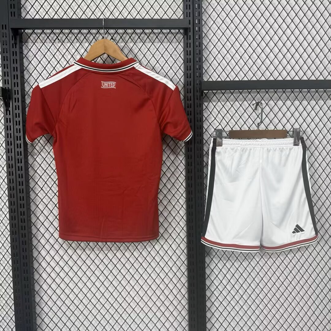 2026-27 Manchester United Home Kids Jersey