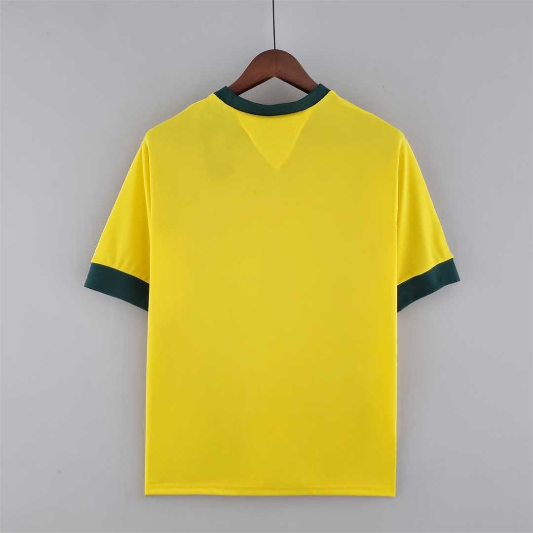 1970 Brazil Home Retro Jersey