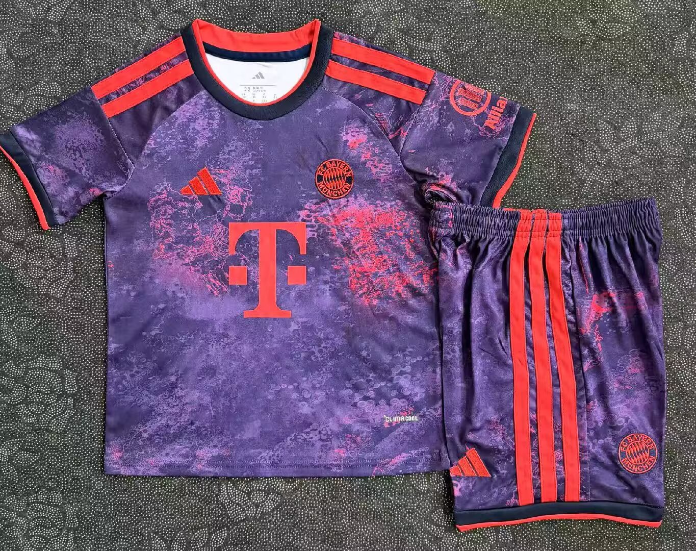 2026-27 Bayern Munich Third Kids Jersey