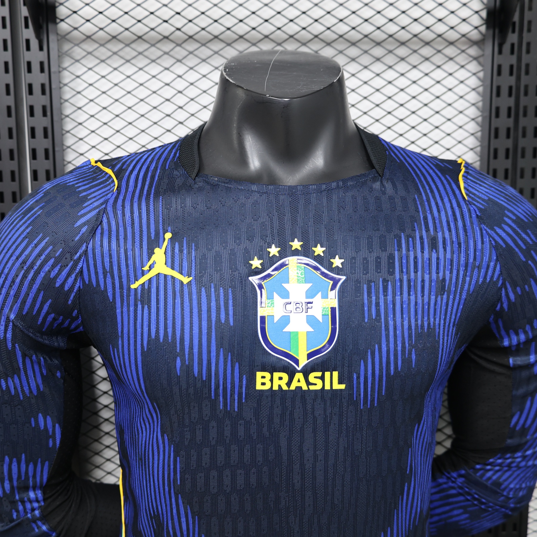2026 World Cup Brazil Away Long Sleeve Jersey