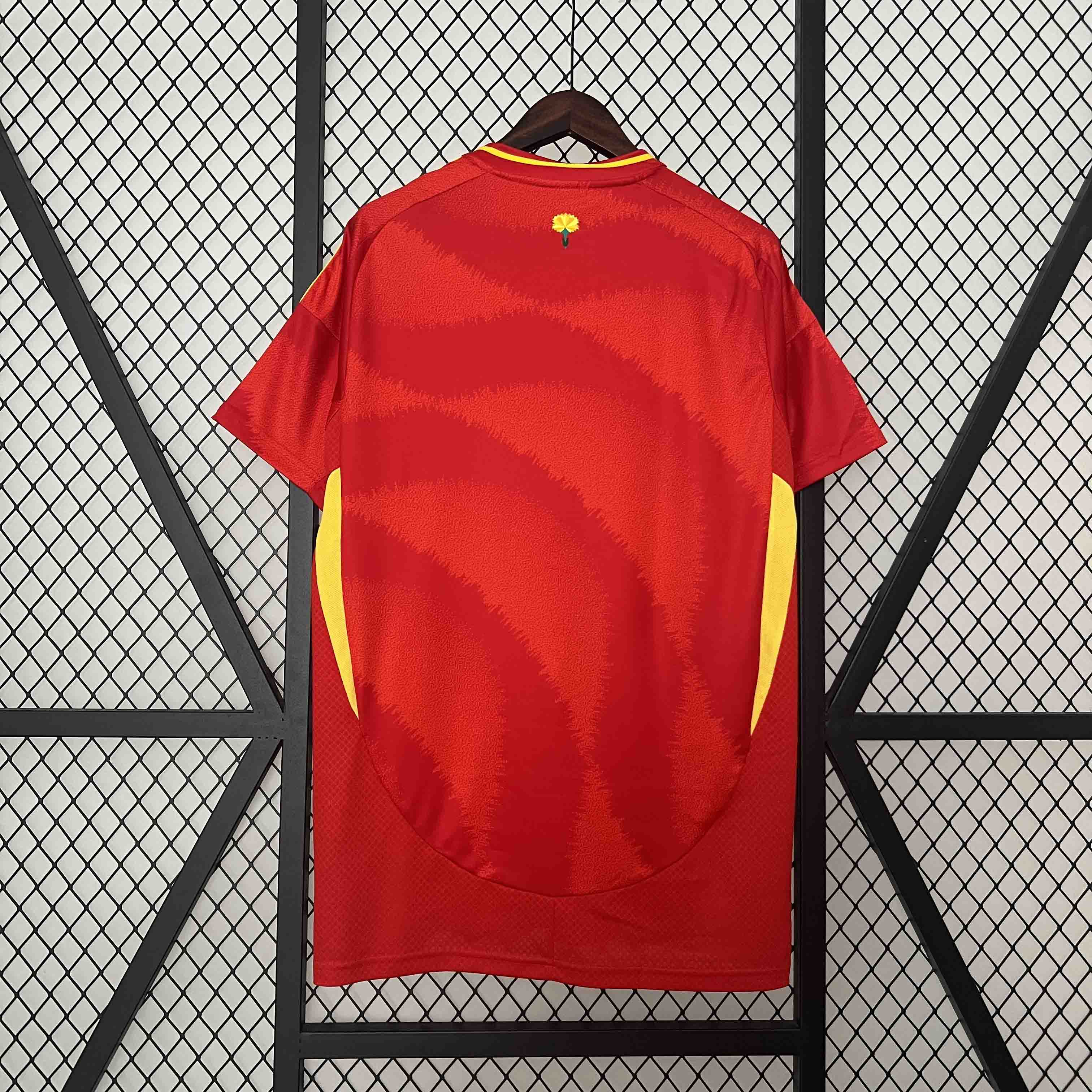 Spain 2024 Euro Home Man Jersey