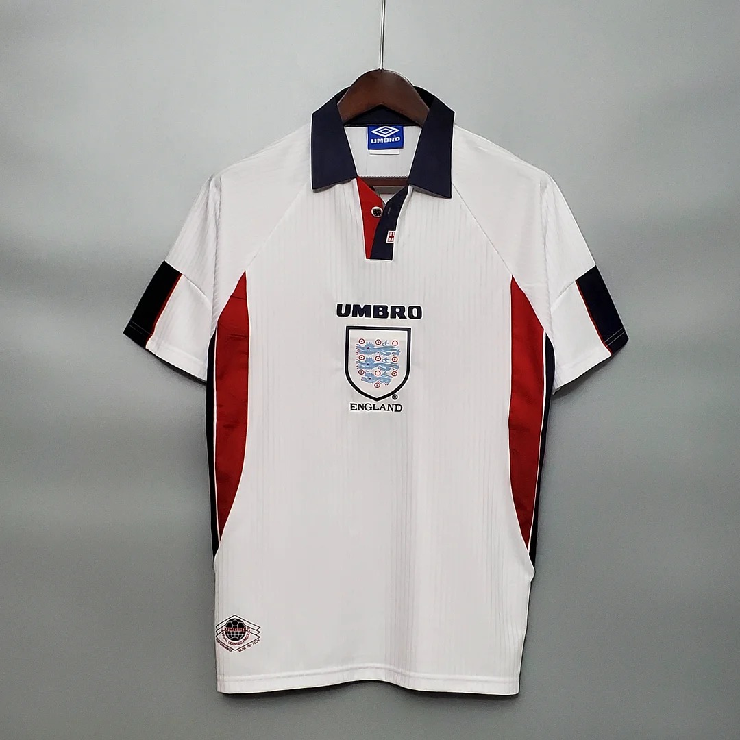 1998 Retro England Home Jersey