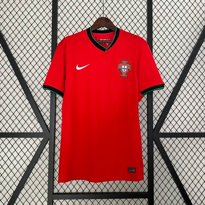 Portugal 2024 Euro Home Player Version Man Jersey