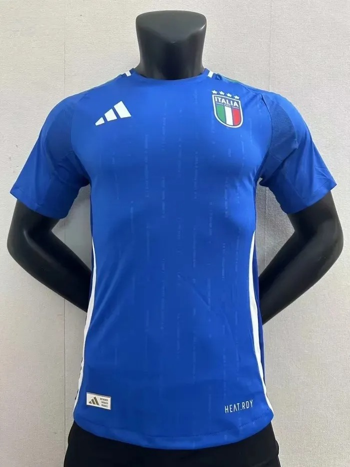 Italy 2024 Euro Home Player Version Jersey