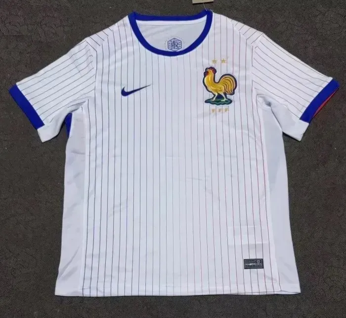 France 2024 Euro Away Player And Fan Version Man Jersey