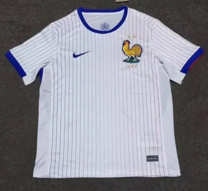 France 2024 Euro Away Player And Fan Version Man Jersey