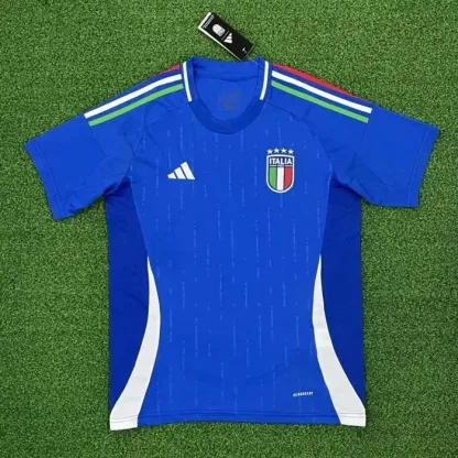 Italy 2024 Euro Home Player And Fan Version Jersey