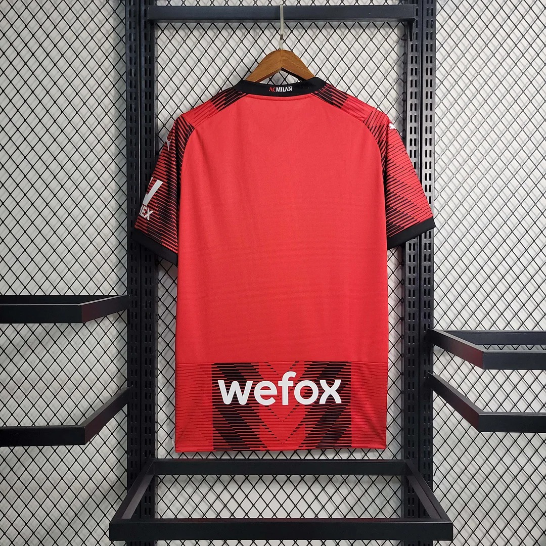 AC Milan Soccer 23/24 Home Jersey