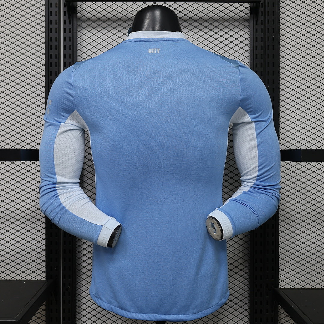 2026-27 Manchester City Home Long Sleeve Jersey