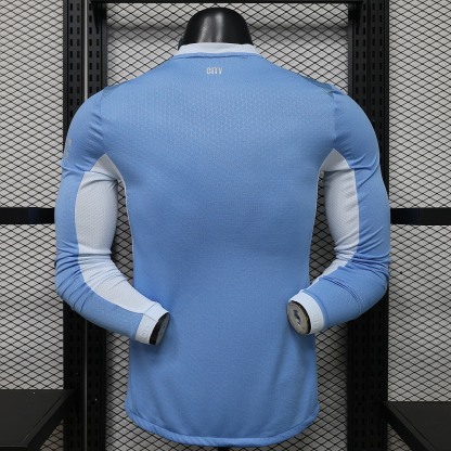 2026-27 Manchester City Home Long Sleeve Jersey