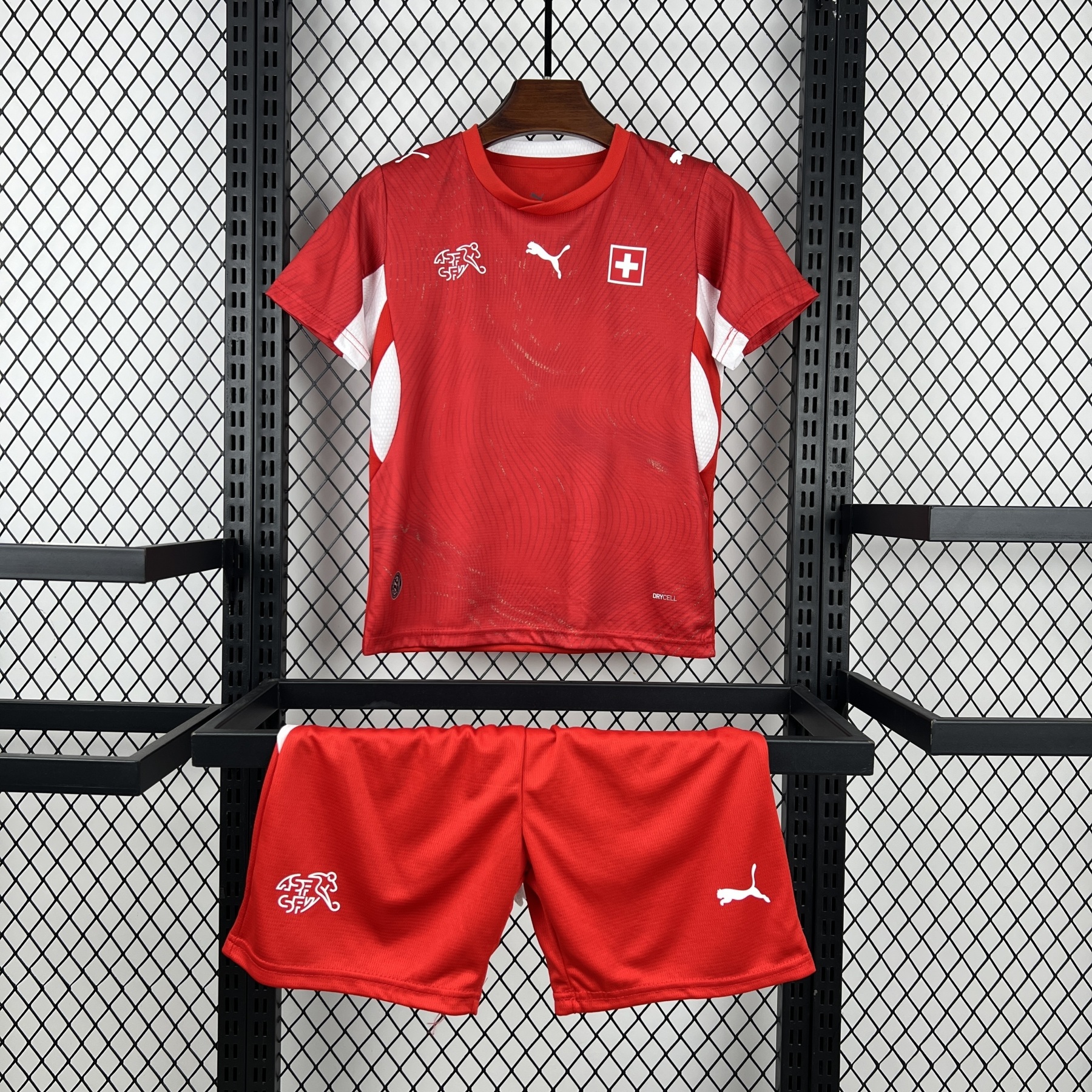 2026 World Cup Switzerland Home Kids Jersey