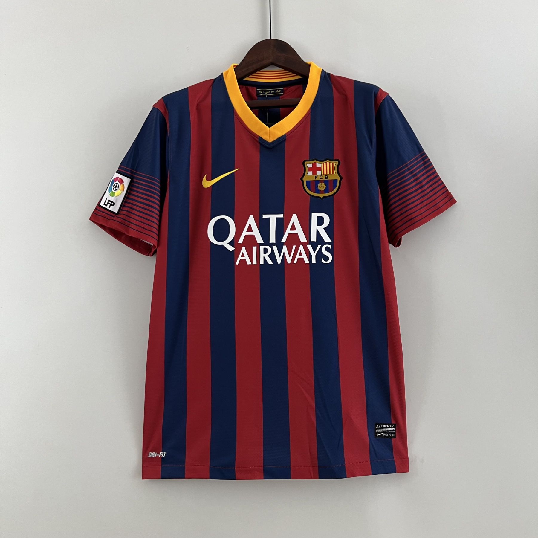 13/14 Retro Barcelona Home Jersey
