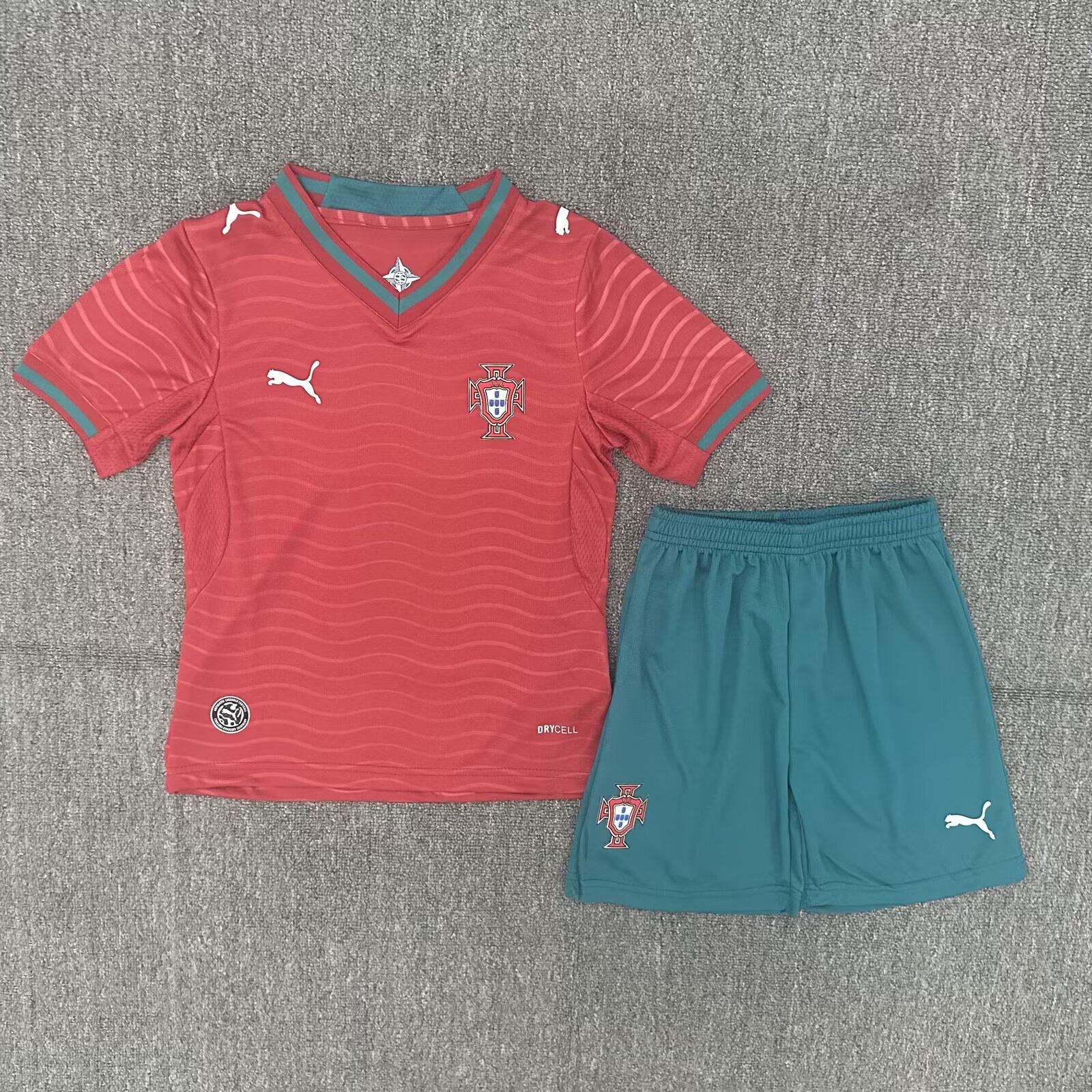 2026 World Cup Portugal Home Kids Jersey