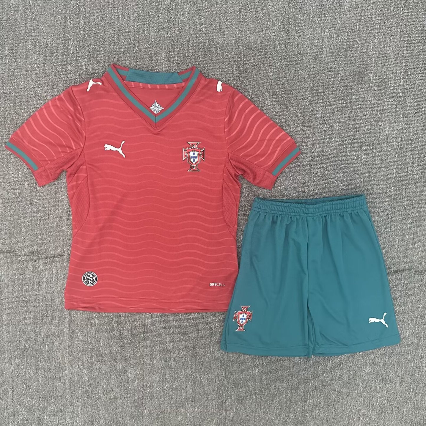 2026 World Cup Portugal Home Kids Jersey