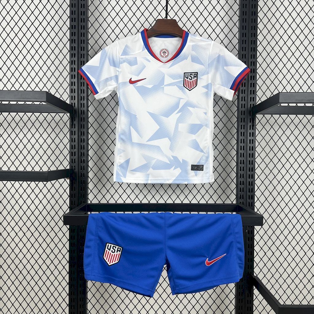 25-26 USA Home Kids Jersey