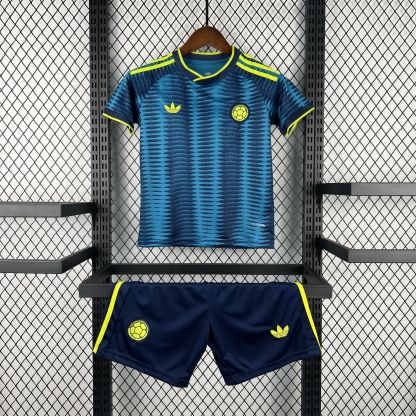 2026 World Cup Colombia Away Kids Jersey