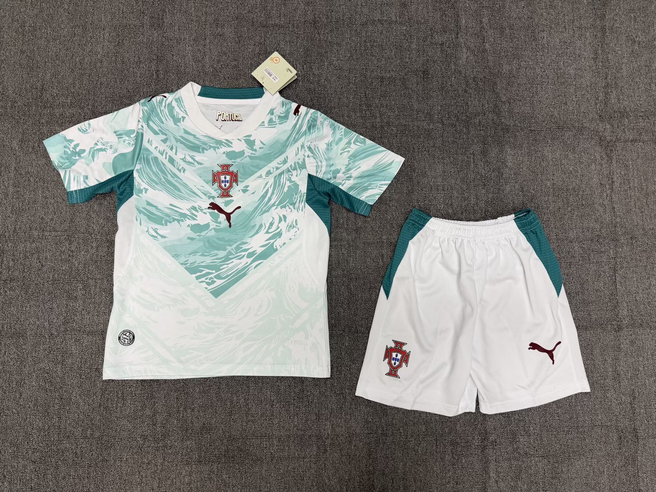 2026 World Cup Portugal Away Kids Jersey