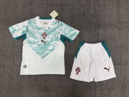 2026 World Cup Portugal Away Kids Jersey