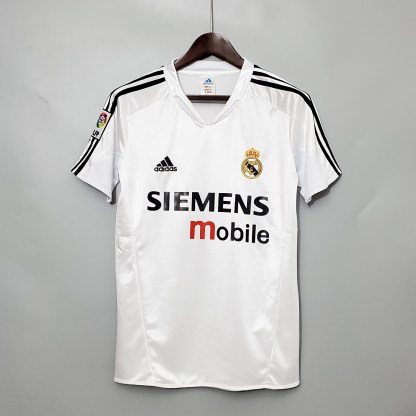 04/05 Retro Real Madrid Home Jersey