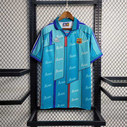 96-97 Barcelona Away Retro Jersey