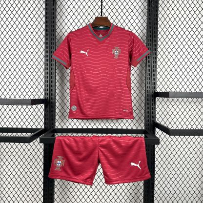 2026 World Cup Portugal Home Kids Jersey