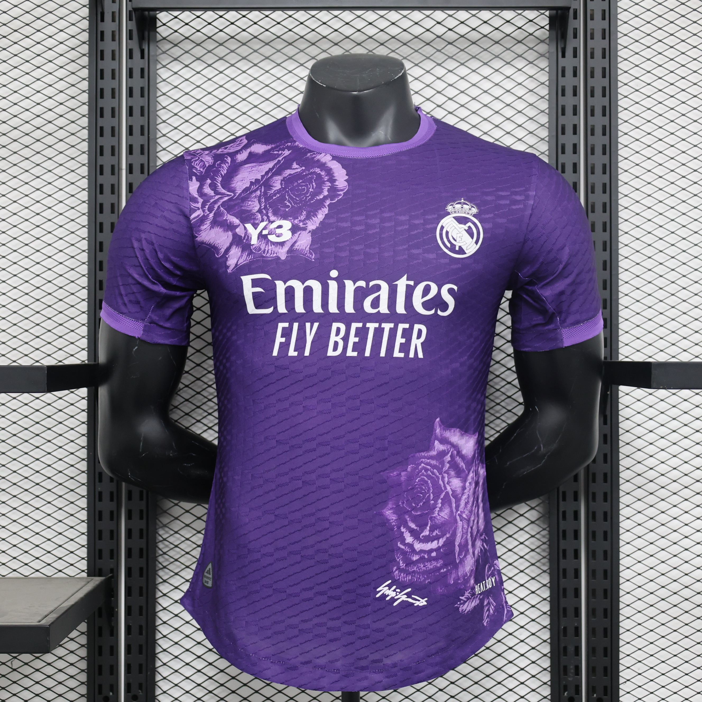 23/24 Real Madrid Y-3 Purple player and Fan version