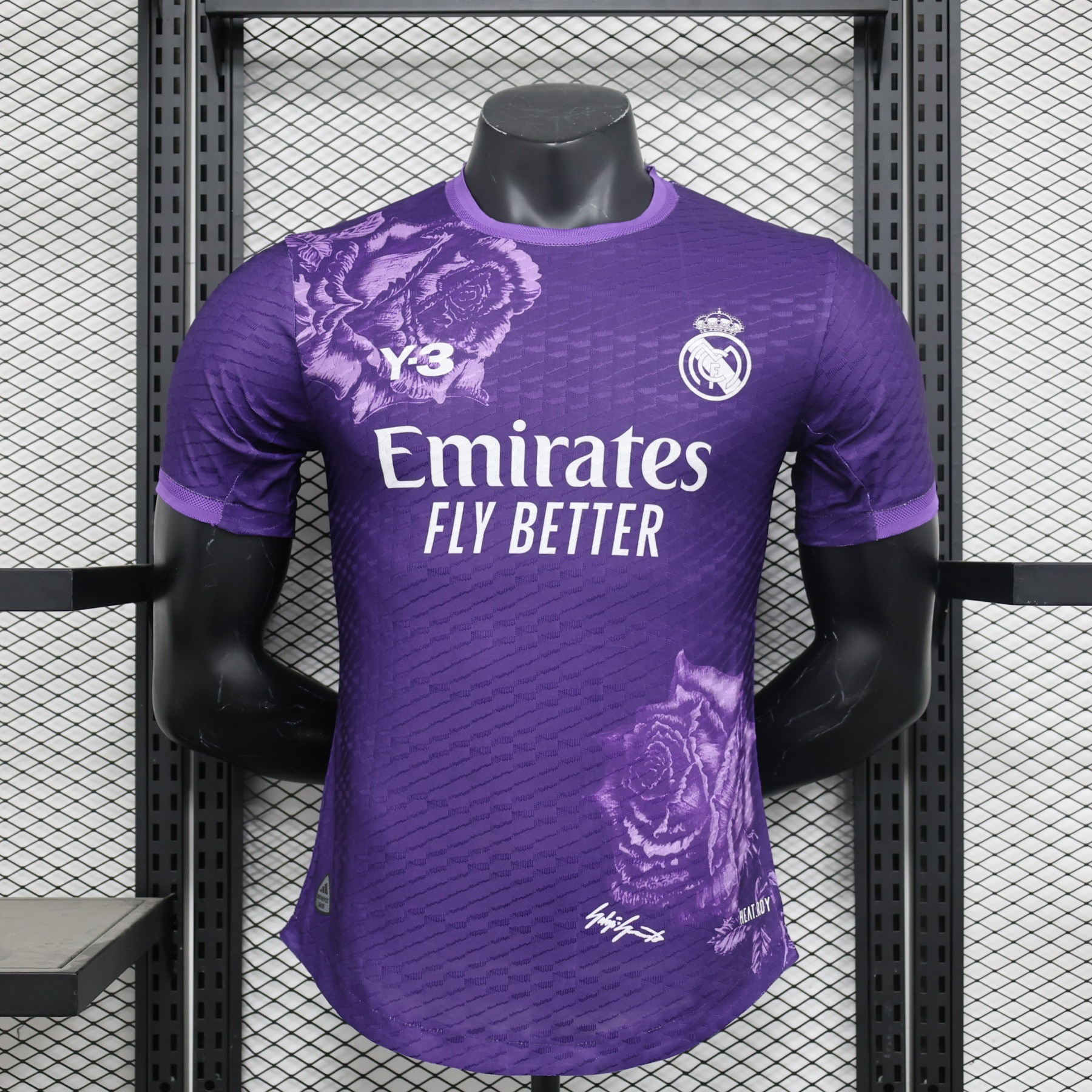 23/24 Real Madrid Y-3 Purple player and Fan version