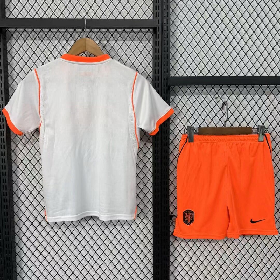 2026 World Cup Netherlands Away Kids Jersey