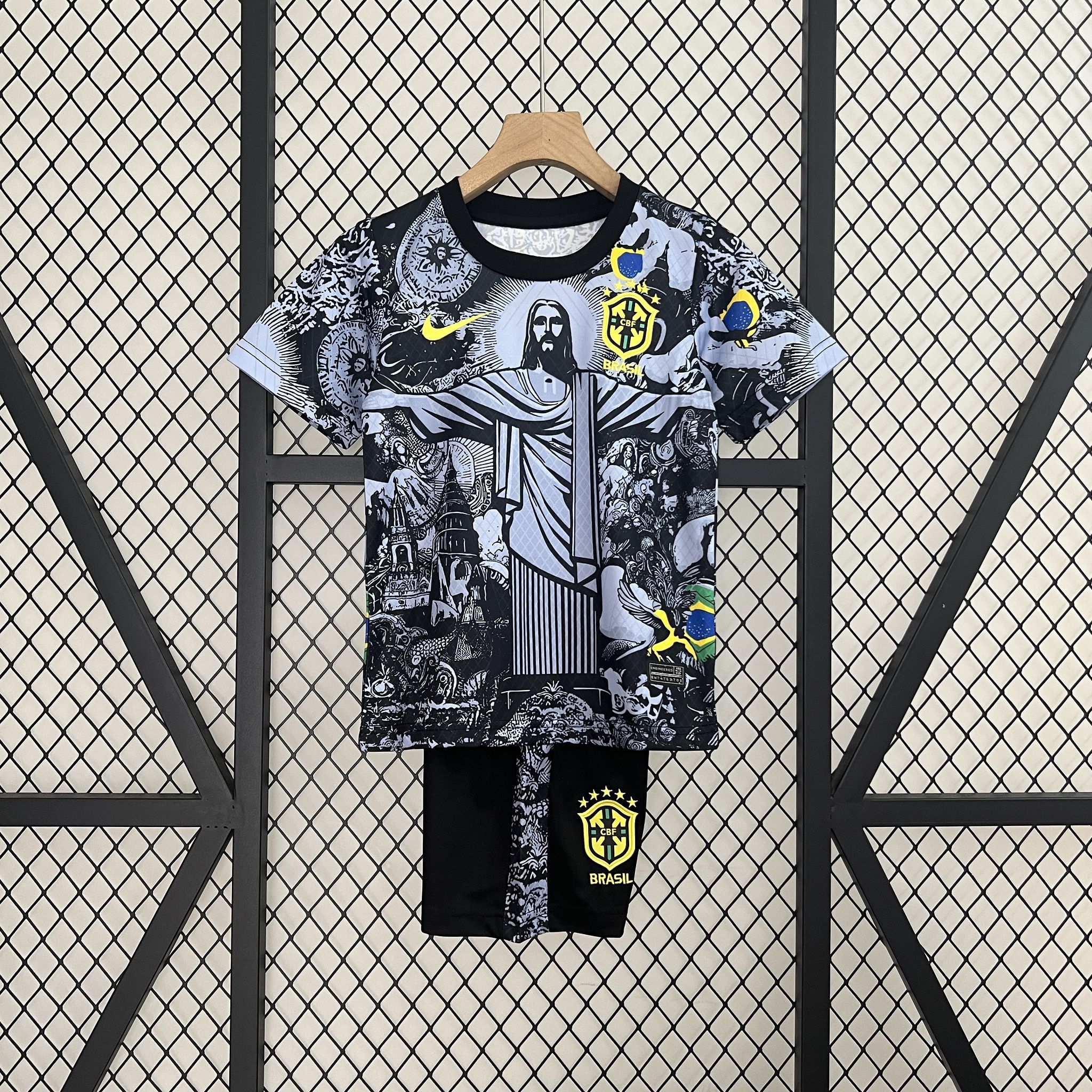 2023-24 Brazil Christ the Redeemer Kids Jersey
