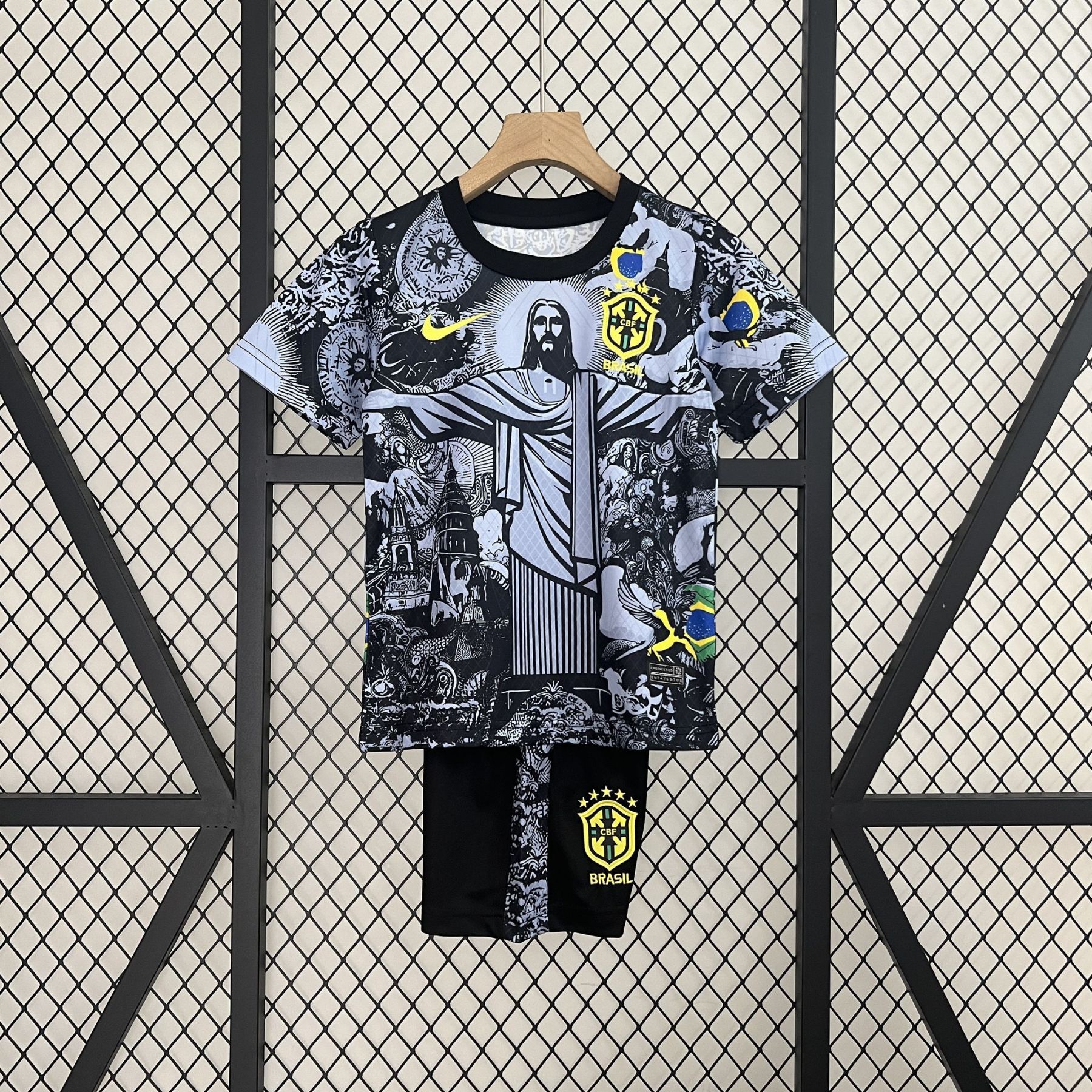 2023-24 Brazil Christ the Redeemer Kids Jersey