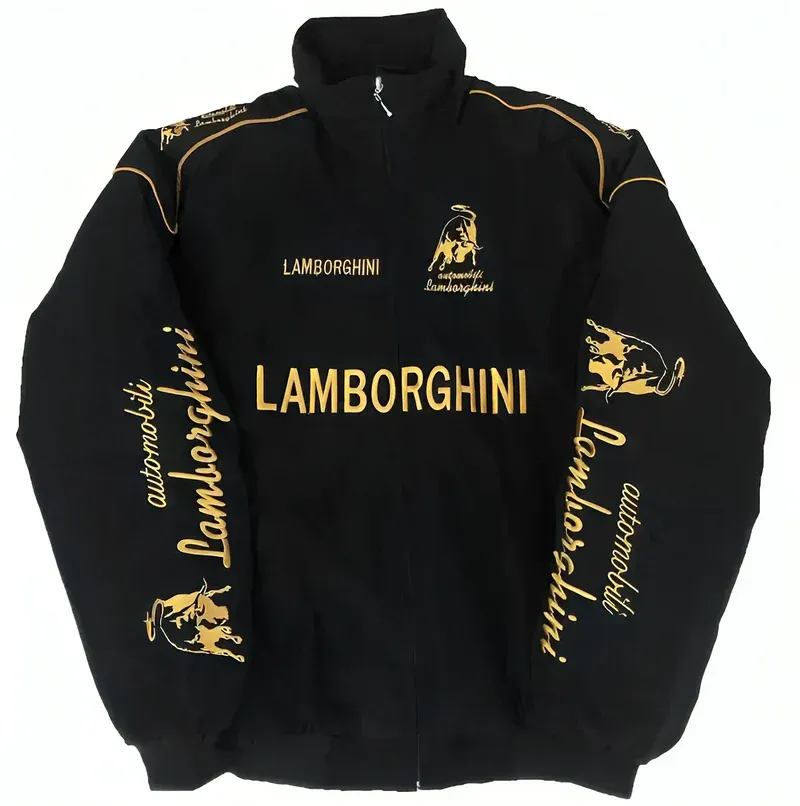Lamborghini Black F1 Jacket